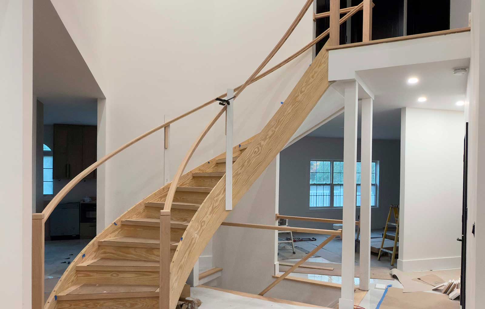 Handrail installation