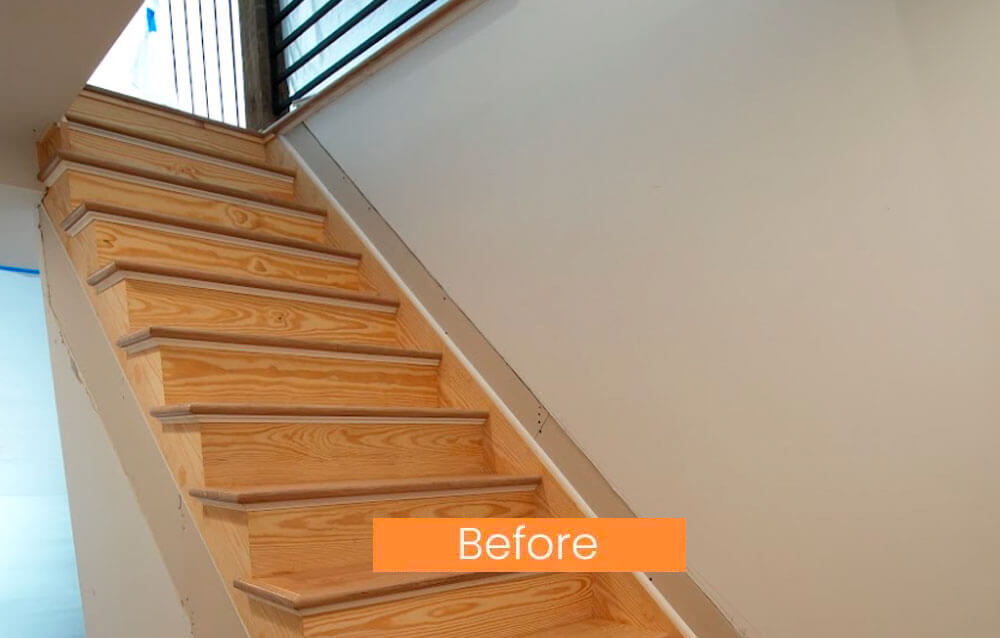 Handrail installation