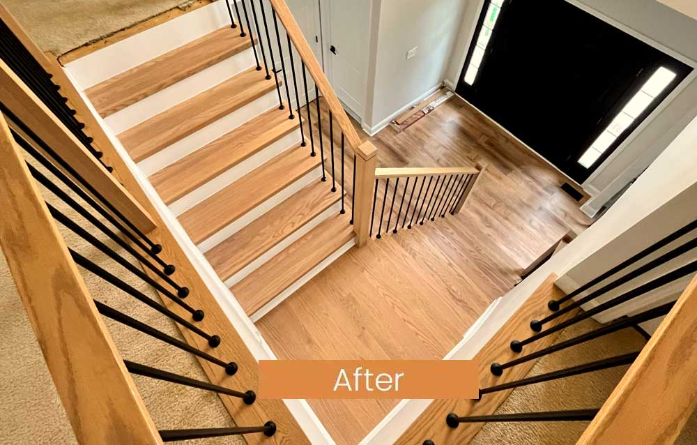 Staircase Refinishing