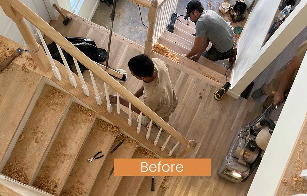 Staircase Refinishing