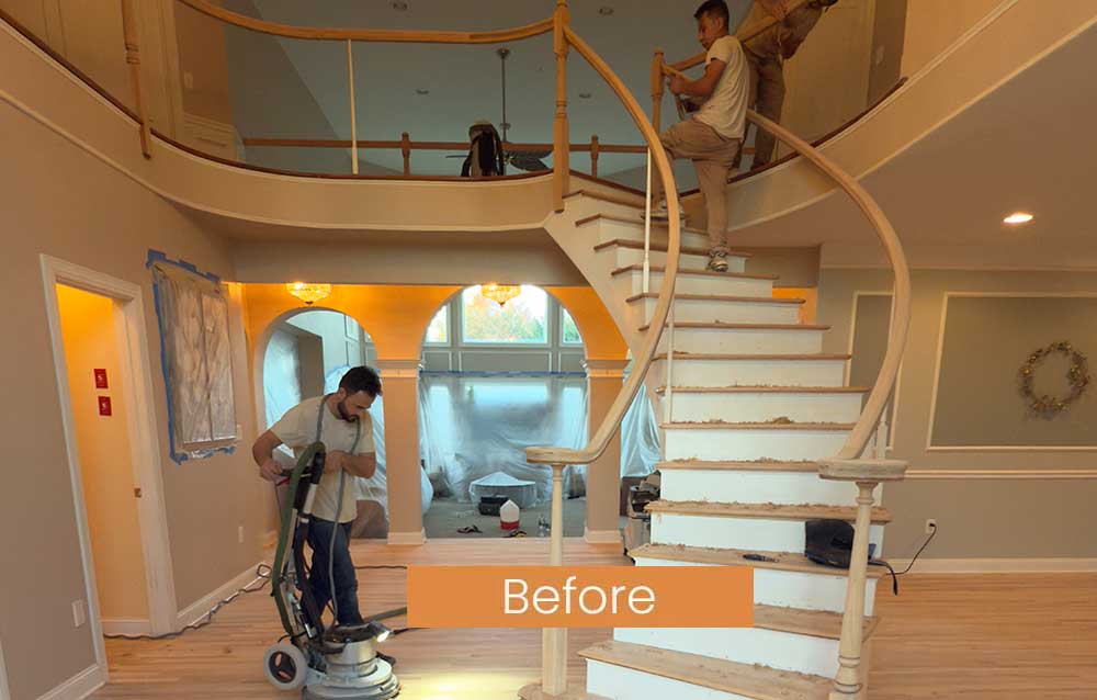 Staircase Refinishing